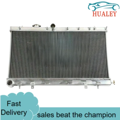 Aluminum Radiator For 2Row SUBARU Impreza WRX 2.0L 2.5L EJ20 EJ25 2000-8/2007 MT - image 1 of 4
