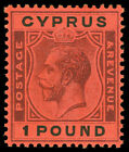 Cyprus Scott 89-108.110 Gibbons 102-122 nie klappbares Briefmarkenset