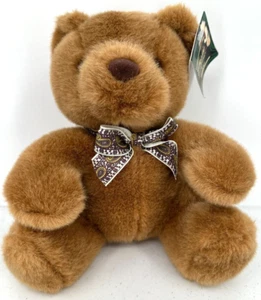Peluche peluche pelliccia sintetica marrone Kellytoy Classic Impressions da collezione - Foto 1 di 14