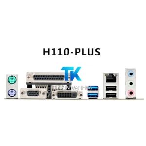 NEW IO I/O SHIELD back plate BLENDE BRACKET for ASUS H110-PLUS Motherboard - Zdjęcie 1 z 2