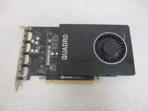 HP Nvidia Quadro P2200 5GB GDDR5X PCIe 4xDisplay Port Video Card L65626-001 - Picture 1 of 5