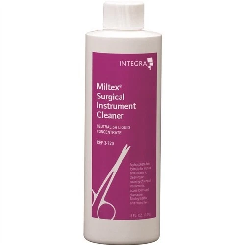 MILTEX 3-720 Surgical Instrument Cleaner Concentrate Solution 8 Oz / 32 Gallons