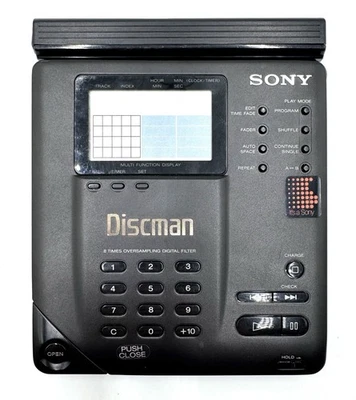 Sony D-35 Discman tragbarer CD-Player mit Akkukoffer - GETESTET FUNKTIONIERT - Bild 1 von 4