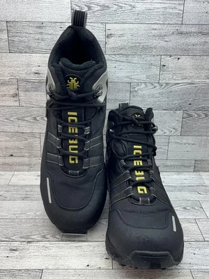 Icebug Zapatos Para Hombres Talla 11.5 VELOCIDAD BUGrip Impermeable Invierno Trail Botas con Tachuelas Foto 1 de 4
