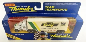 Matchbox Days of Thunder 1990 Cole Trickle's City Chevy Racing Team Transport - Picture 1 of 12