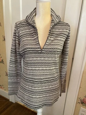 Jersey Woolrich Fair Isle 1/2 Cremallera Capa Base 100% Algodón Gris Talla M Cabincore Foto 1 de 4