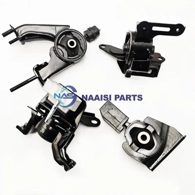 4 Pcs Complete Kit Engine Mount Mounting For 14-19 TOYOTA COROLLA 1.8 CVT Foto 1 de 4