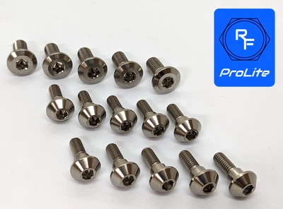 Titanium disc bolt kit YZF R6 R1 FZ1 FZ6 Ti rotor bolts full set Yamaha — 第 1/4 张图片