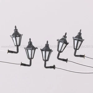 5 PIEZAS Lámparas de Pared Lámparas de Pared LED Modelo Blanco Cálido de Ferrocarril Modelo 1:100 Ho 3V - Imagen 1 de 6