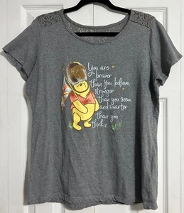 Disney Parks UK Regno Unito Epcot Winnie The Pooh camicia donna grande usata in ottime condizioni - Foto 1 di 12