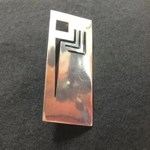 Vintage ACME Studio FRANK LLOYD WRIGHT “Usonian” Sterling Silver Brooch NEW - Picture 1 of 2