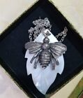 Bee Leaf Necklace Beautiful Gift Pendant Chain Birthday Christmas
