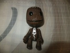 Little Big Planet SACKBOY 4.5in Action Figure video game toys Mouth closed