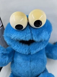 Talking Tickle Me Cookie Monster Plush by Tyco 13" Vintage 1997 - Picture 1 of 15