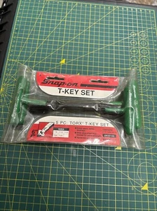 *New* Snap-On Tools USA AWCGT-500 5pc Green Torx Handle T-Key Wrench Set T8-T25 - Picture 1 of 2