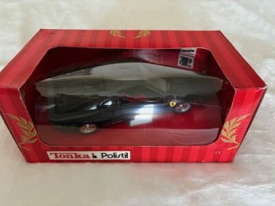 NIB Tonka Polistil Ferrari GTO 1/16, Color: Black, Diecast Model made in Italy  - Image 1 of 4