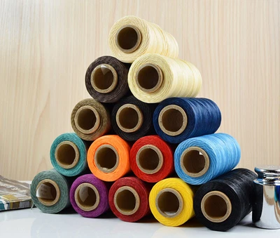 260m Leather Sewing Waxed Thread 1MM For Chisel Awl Upholstery Shoes Luggage Set - Image 1 of 4