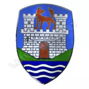VW BUG WOLFSBURG CREST BLUE 1951-1959 113853621A FREE SGIPPING 853621113A - Picture 1 of 1