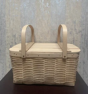Vintage Basketville the American Collection Korb mit Henkel - Bild 1 von 6