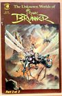 UNKNOWN WORLDS of FRANK BRUNNER 2 a vfn+ 1985 ECLIPSE colour Comic 