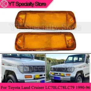 1 par de faros antiniebla antiniebla para Toyota Land Cruiser LC70 LC78 LC79 KZJ78 1990-1996 - Imagen 1 de 10