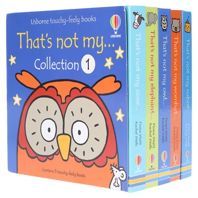 Usborne touchy feely: That's not my Collection 1: 5 Books Set - Ages 0-3 - BB - Image 1 of 4