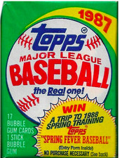 1987 Topps Baseball Cards Pick from List! Free Shipping!