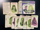 Vintage 1964 Monster Old Maid Game Complete Good Condition