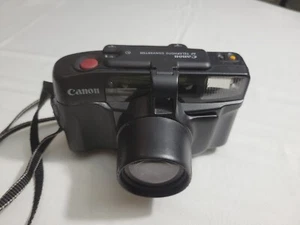 Canon Sure Shot 35mm 60mm Point & Shoot Film Camera With AF Telephoto Converter  - Picture 1 of 11
