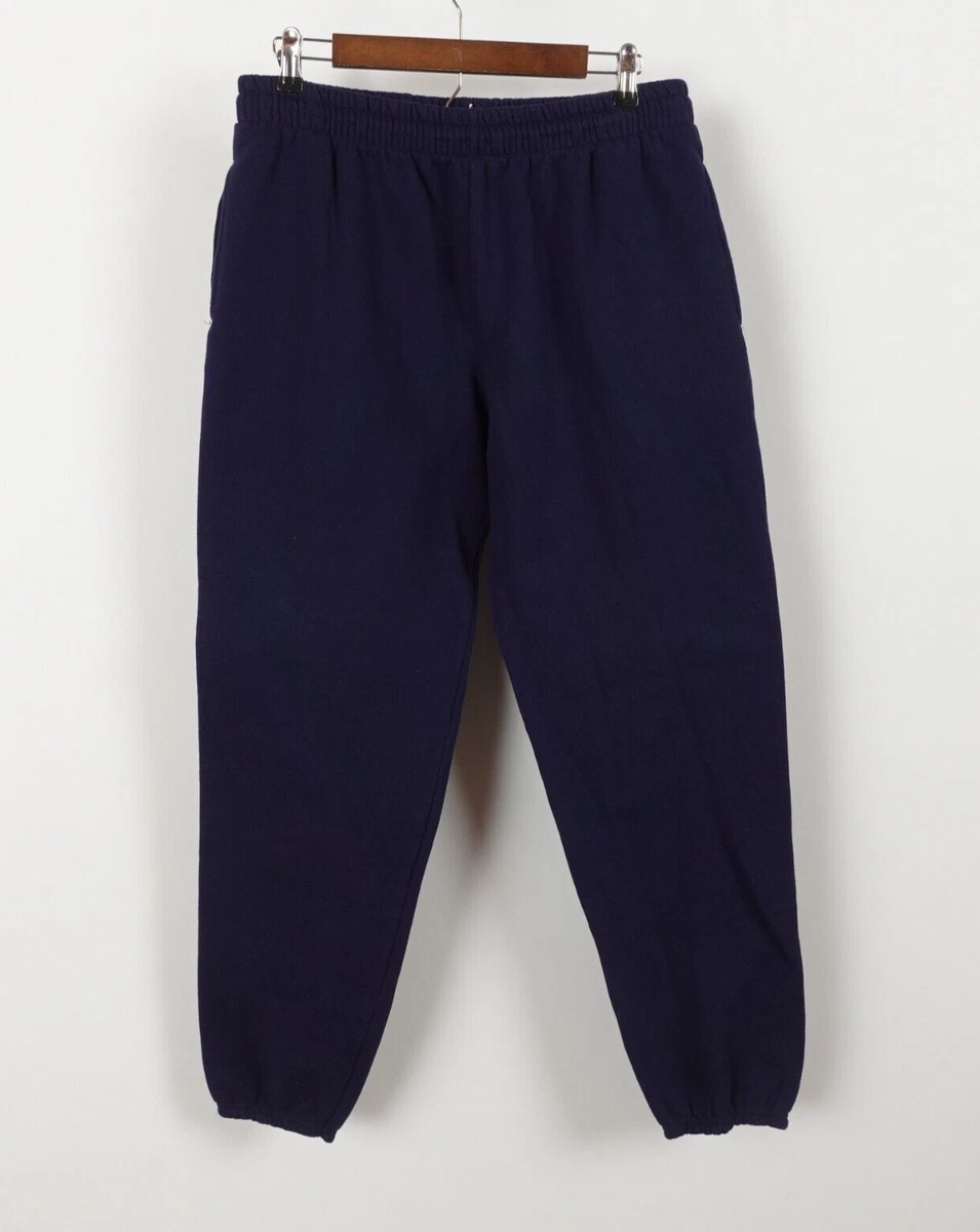Pantalones Deportivos Licemere Hombre - Talla L, Azul Marino, Cintura Elástica Con Cordón