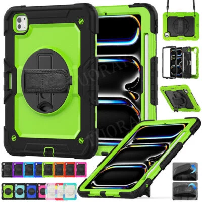 Hülle Für iPad 10/9/8/7/6th Air 6 5 4 Pro 11 13 2024 Hybrid Robust Tasche Cover - Bild 1 von 4