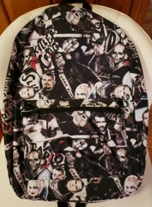 Suicide Squad Backpack Harley Quinn Joker Bioworld School Bag NWOT - Picture 1 of 2