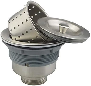 Scarico per Lavatesta Da Parrucchiere, Profondo, Con Cestello (55 Mm, Senza Tubo - Foto 1 di 12