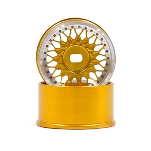 Slidelogy Aluminum GD Rim 20x11mm (0.5mm) AWD 2pcs For Kyosho 1/27 Mini-Z RC Car - Picture 1 of 3