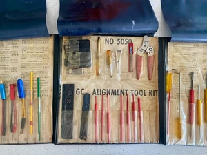 GC Electronics Alignment Tool Kit Radio TV Vintage - nicht komplett - Bild 1 von 7