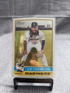 MLB J.P. Crawford 2024 Heritage Topps 171 Mariners Shortstop Silver Refractors - Picture 1 of 2