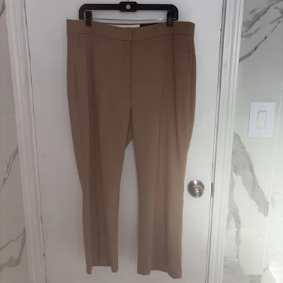 J Crew Kate брюки Tollegno 1900 итальянский шерсти платье брюки желтовато-коричневый коричневый новый с Ярлыками 16 - Изображение 1 из 4