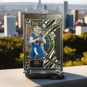 2023 Select Josh Allen Zebra Die Cut - Super Rare - # 200 - Picture 1 of 3