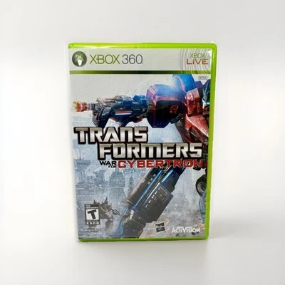 Transformers: War for Cybertron (Microsoft Xbox 360, 2010) con manual Foto 1 de 4
