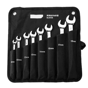 Combination Open End Wrench Repair Tools Socket Spanner 8/10/12/13/14/15/17/19mm - Bild 1 von 8