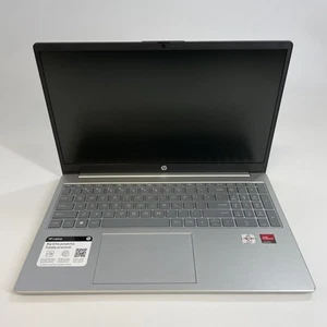 HP Laptop 15 HD 2.4 GHz Athlon Silver 7120U 8GB 256GB SSD Very Good - Afbeelding 1 van 11