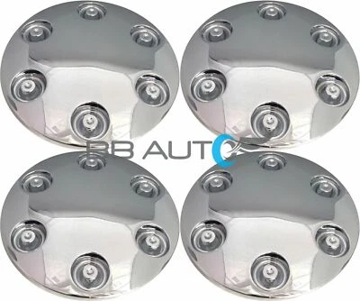 Новый 2004-2008 Chevy Colorado GMC Canyon хром ступицы колеса центральные колпаки комплект 15 «17» - Изображение 1 из 3