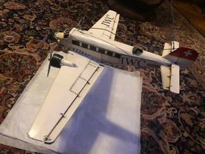 Vintage IWC Advertising Model Plane 17" x 24" (wings) - Picture 1 of 8