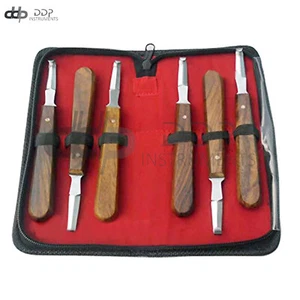 6 Farrier Hoof Knives Equine Veterinary Horse Knife Kit, DDP-0057 - Picture 1 of 3
