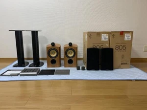 B&W 805 Diamond bookshelf 2-way speaker *pair from Japan - Picture 1 of 16