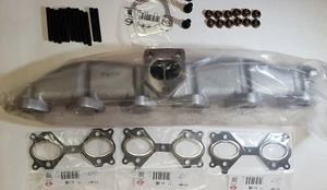 collettore scarico bmw 730d ghisa nuovo completo di guarnizioni bulloni - Foto 1 di 6