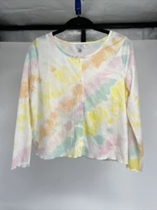Love Fire, Girls Tie Dye Cardigan Tank Outfit, Multicolor, Size XL, NWOT - Picture 1 of 6