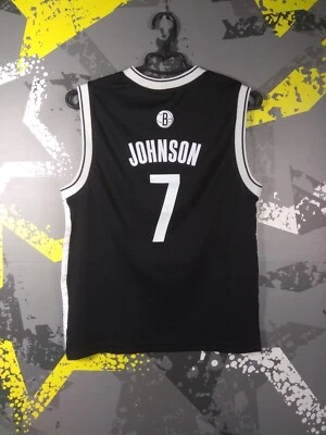 Johnson Brooklyn Nets Jersey NBA Basketball Shirt Adidas Young Size M ig93 - Image 1 of 4