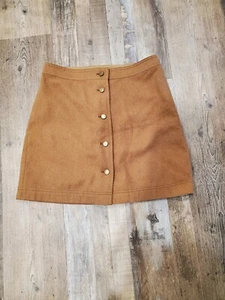 Minifalda para mujer Madewell mezcla de lana botones delanteros 2 - Imagen 1 de 3