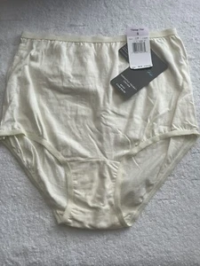 Bragas cortas Vanity Fair 100 % algodón 6 medianas nuevas con etiquetas C brillantes - Imagen 1 de 7